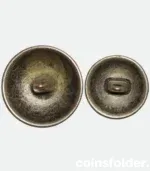 Duke of Wellington's Regiment buttons reverse with shanks