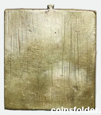 Orthodox Russian bronze icon Joy of All Who Sorrow 19th century